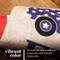 G128 Garden Flag Land of the Free American Truck | 12x18 Inch | Printed Burlap Polyester - Patriotic Decoration